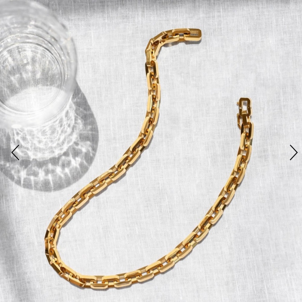 Eddie Borgo Supra Link Necklace